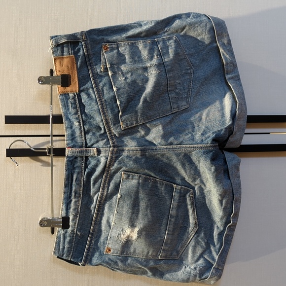 Distressed Jean Shorts - Picture 2 of 6